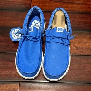 Hey Dude Vibrant Blue Loafers